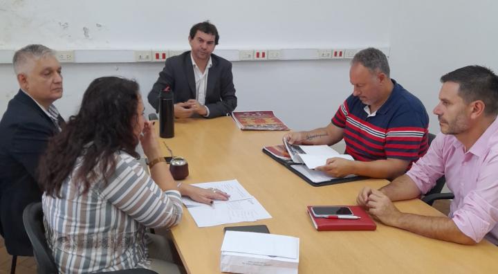 El intendente de Sauce Viejo se reunió con el Director Regional del Ministerio de Trabajo 