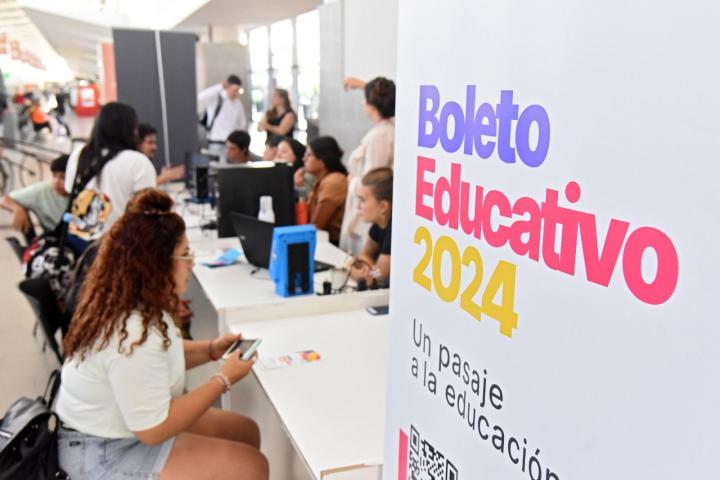 A un mes de su lanzamiento, el Boleto Educativo 2024 superó los 200 mil inscriptos