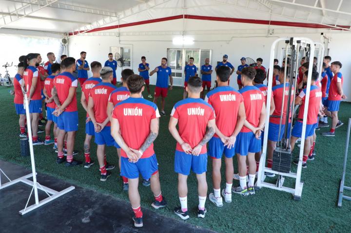 Unión volverá este sabado a los entrenamientos