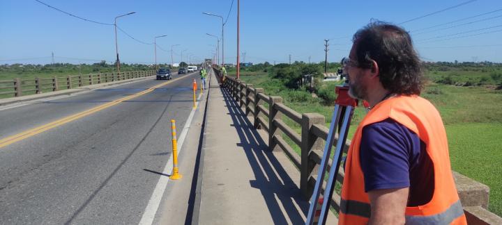 Corte preventivo del tránsito en el Puente Carretero