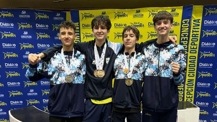 Taekwondo: Joaquin Juncos Ghirardi consiguió la medalla plateada en el Concepción Open