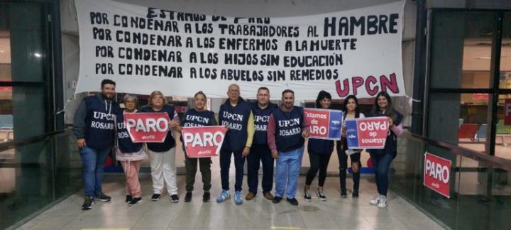 Contundente paro de UPCN