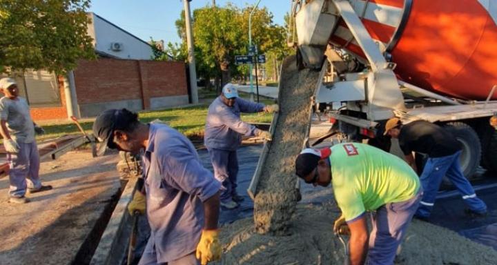 Obra de pavimento: el gobierno municipal anunció que retomará los trabajos el próximo 15 de mayo