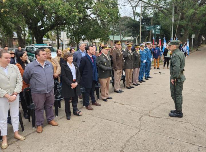 El intendente Weiss Ackerley encabezó el homenaje al Gral. Martín Miguel de Güemes