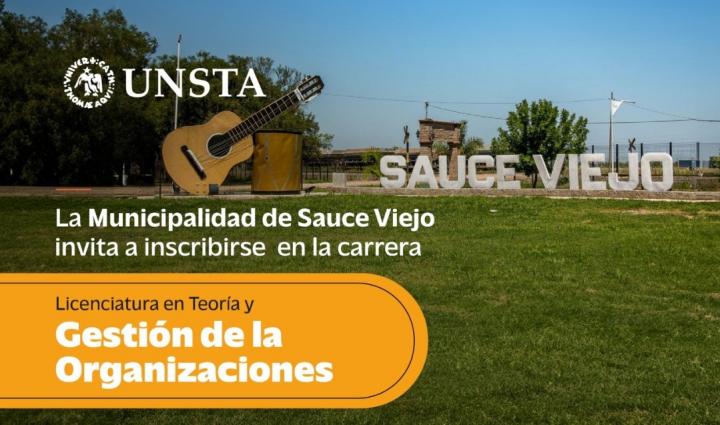 “Gestión de las organizaciones” se puede estudiar en Sauce Viejo