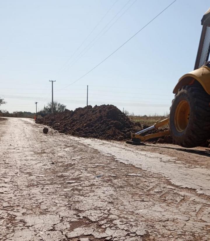 La Municipalidad continúa con el Plan de Reconstrucción Integral de Calles de Tierra