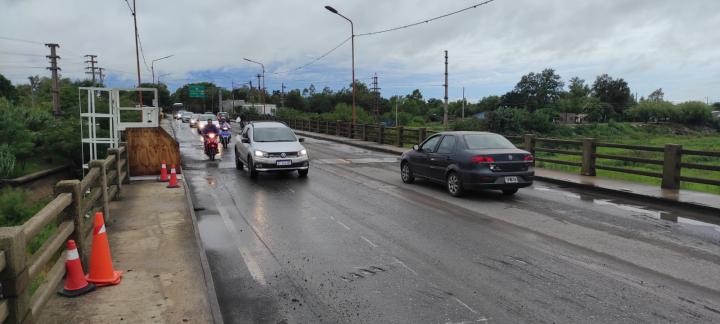 Quedó habilitado  de manera normal el tránsito por el Puente Carretero