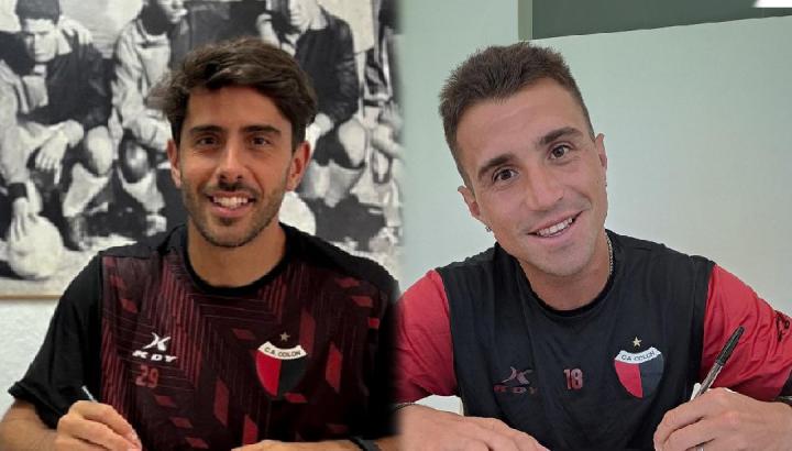 Colón: Gonzalo Bettini y Brian Negro estamparon la firma