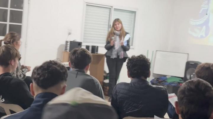 El taller fue producto del trabajo articulado con la Asociación Civil 