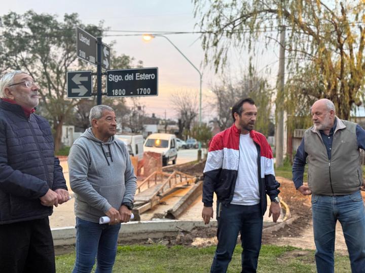 La Municipalidad anunció la continuidad del plan de pavimentación en Barrio Loyola