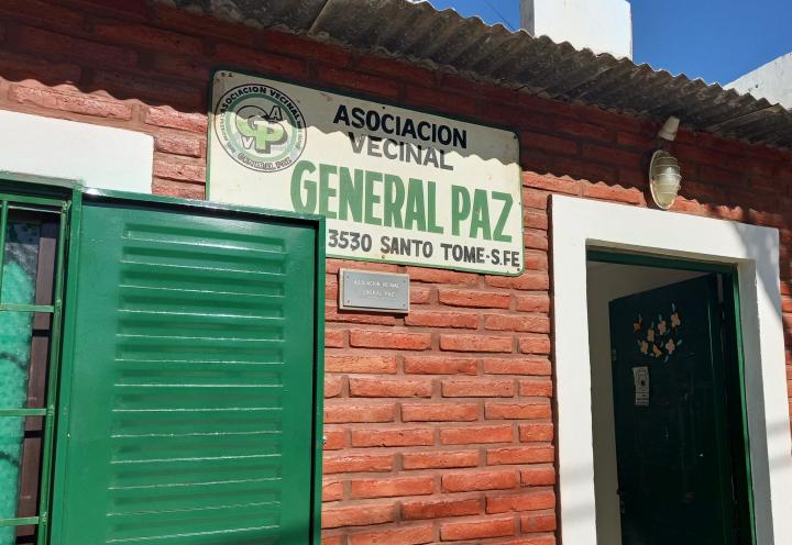 El almuerzo se realizará en la vecinal General Paz