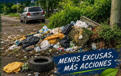 Manos a la obra por parte de la Vecinal Adelina Este