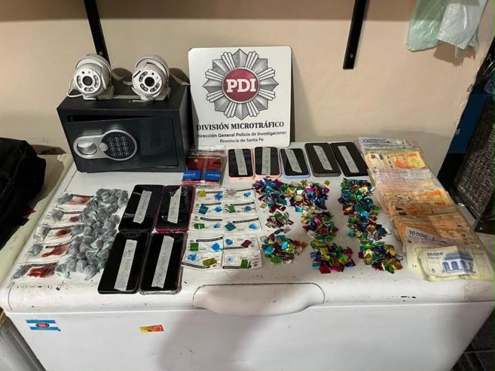 Santo Tomé y Santa Fe: cuatro detenidos en cinco allanamientos por microtráfico