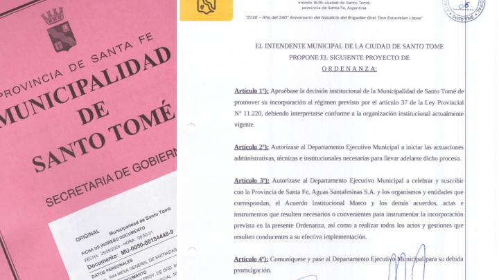 El intendente pide autorización para negociar un acuerdo con ASSA