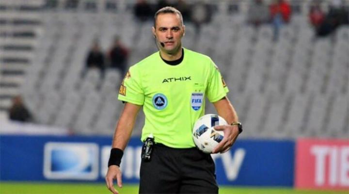Diego Abal será el árbitro del partido de Colón 