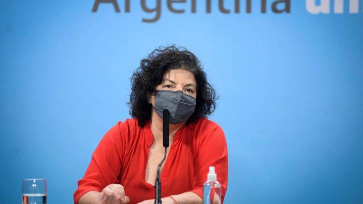 Vizzotti regresa hoy con más vacunas desde Rusia 