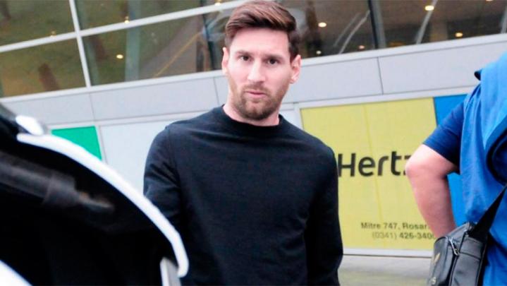 Lionel Messi se sumó al seleccionado argentino en Venezuela