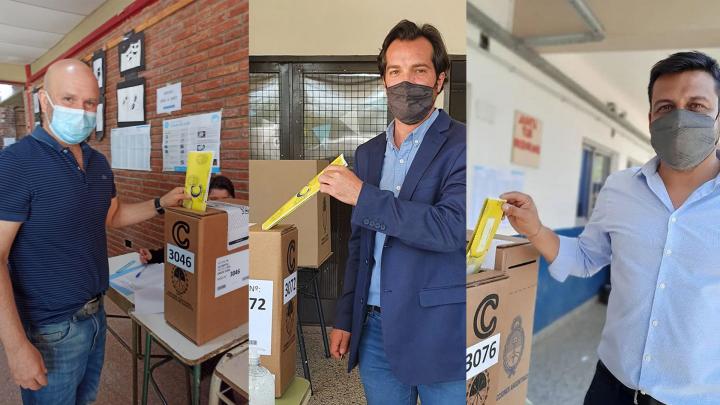 Montenegro, Weiss y Alvizo, los ganadores de las internas en los frentes más votados